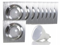 Halogénové LED stropné osvetlenie 10x + žiarovka Halogénové LED stropné osvetlenie 10x + žiarovka