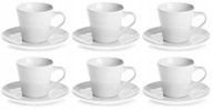 Keramické šálky na kávu Maja 210ml + podšálky Keramické šálky na kávu Maja 210ml + podšálky