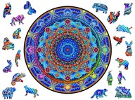 Prémiové 3D drevené puzzle pre dospelých Mandala Unwavering Peace XXL Prémiové 3D drevené puzzle pre dospelých Mandala Unwavering Peace XXL