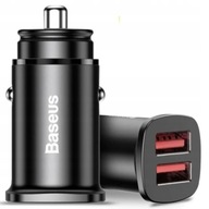 BASEUS Rýchla autonabíjačka 2xUSB QC 3.0 - Ideálne pre cestovateľov BASEUS Rýchla autonabíjačka 2xUSB QC 3.0 - Ideálne pre cestovateľov