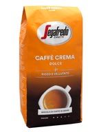 SEGAFREDO CAFFE CREMA DOLCE zrnková káva 1 kg SEGAFREDO CAFFE CREMA DOLCE zrnková káva 1 kg