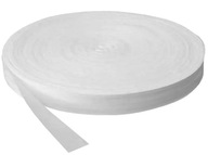 Stuha 15 mm bavlnená 1,5 cm 50 m BIELA Stuha 15 mm bavlnená 1,5 cm 50 m BIELA
