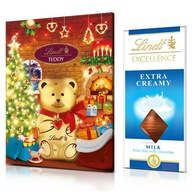 Vianočný set adventný kalendár Lindt Teddy Bear chocolate Excellence