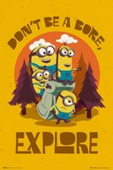 Plagát Minions Don't Be Bore Explore 61x91,5 cm Plagát Minions Don't Be Bore Explore 61x91,5 cm