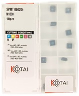 SPMG SPMT 060204 EM M1030 oceľové dosky SPMG SPMT 060204 EM M1030 oceľové dosky