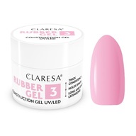 Claresa Rubber Gel 03 Stavebný gél na predlžovanie nechtov 45g Claresa Rubber Gel 03 Stavebný gél na predlžovanie nechtov 45g