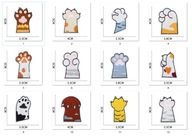 TERMONÁŠIVKY MAČIACI PAWS 3x5cm VYŠÍVACÍ MIX 12ks TERMONÁŠIVKY MAČIACI PAWS 3x5cm VYŠÍVACÍ MIX 12ks