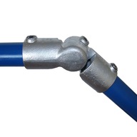 Nastaviteľné koleno (166-B34) pre rúry 33,7 mm Nastaviteľné koleno (166-B34) pre rúry 33,7 mm