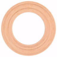 DREVENÉ KRUHY sada 10 ks MAKRAME ZÁKLAD 32-50cm DREVENÉ KRUHY sada 10 ks MAKRAME ZÁKLAD 32-50cm