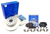 ZADNÉ DISKY, DESTIČKY, ATE VW PASSAT B6 B7 GOLF 6 SUPERB 2 II 282mm