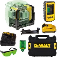 Zelený laser 3x360° DeWALT DCE089D1G + detektor Zelený laser 3x360° DeWALT DCE089D1G + detektor