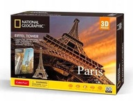 3D puzzle National Geographic Paris Eiffelova veža