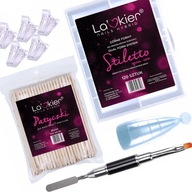 ACRYL GEL KIT formičky na akrylový gél mandle ACRYL GEL KIT formičky na akrylový gél mandle