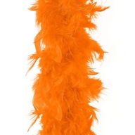 BOA PEROR ŠÁL ORANŽOVÝ RETRO 190 CM KARNEVAL BOA PEROR ŠÁL ORANŽOVÝ RETRO 190 CM KARNEVAL