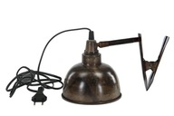 LOFT LAMP S KLIPOM na stôl, posteľ, kov priemer. 14 cm LOFT LAMP S KLIPOM na stôl, posteľ, kov priemer. 14 cm