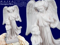 Anjel strážny s dieťaťom - grécky alabaster