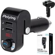 FM vysielač do auta 2x USB BLUETOOTH Mp3 zásuvka, nabíjačka na smartfón FM vysielač do auta 2x USB BLUETOOTH Mp3 zásuvka, nabíjačka na smartfón