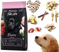 Fitmin For Life Puppy 12kg + 101 zadarmo Fitmin For Life Puppy 12kg + 101 zadarmo