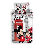 Bavlnené obliečky 140x200 Mini a Mickey Mouse 6770 Bavlnené obliečky 140x200 Mini a Mickey Mouse 6770