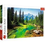 500 dielikov puzzle. Výhľad na Tatry 500 dielikov puzzle. Výhľad na Tatry