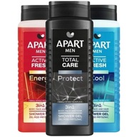 Apart Men pánsky sprchový gél 3v1 Mix of Fragrances Set 3x500ml Apart Men pánsky sprchový gél 3v1 Mix of Fragrances Set 3x500ml