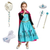 OUTFIT NA ŠATY ELSA ELZA CORONATION SET 104/110 OUTFIT NA ŠATY ELSA ELZA CORONATION SET 104/110