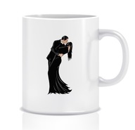 Vtipný darček Rodinný hrnček Addams (Morticia Vtipný darček Rodinný hrnček Addams (Morticia