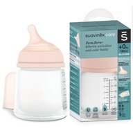 Antikoliková fľaša s cumlíkom Slow Flow 180 ml, Zero Zero Suavinex Antikoliková fľaša s cumlíkom Slow Flow 180 ml, Zero Zero Suavinex