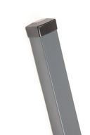 PANELOVÝ PLOTOVÝ STĹP 60X40 mm GRAFIT H-2 M PANELOVÝ PLOTOVÝ STĹP 60X40 mm GRAFIT H-2 M