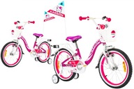 Detský bicykel KARBON KITTY 18 fialovo-biely 2022