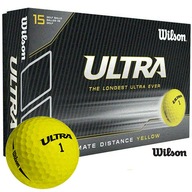 Golfové loptičky ULTRA Ultimate Distance, žlté 15 ks