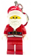 LEGO FLASHLIGHT KEYRING SANTA FIGURKA LGL-KE189 LEGO FLASHLIGHT KEYRING SANTA FIGURKA LGL-KE189