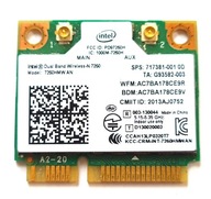 WIFI KARTA INTEL DUAL PÁSMO WIRELESS-N 7260 BT 5GHz WIFI KARTA INTEL DUAL PÁSMO WIRELESS-N 7260 BT 5GHz