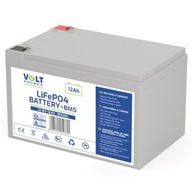 LiFePO4 batéria 12,8V 12 Ah (10A) + BMS