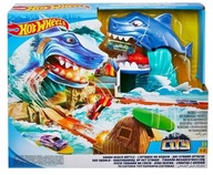 Hot Wheels Shark Attack Track Originálny Mattel Shark