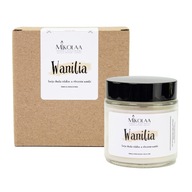 Vonná sviečka Sójová sviečka Vonná sviečka Vanilka 120 ml Ako darček Vonná sviečka Sójová sviečka Vonná sviečka Vanilka 120 ml Ako darček