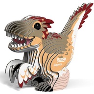 Dinosaurus Raptor Eugy. Ekologické 3D puzzle. Dinosaurus Raptor Eugy. Ekologické 3D puzzle.