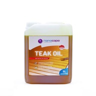 Teakový olej na drevo, prírodný Nanocape 5L Teakový olej na drevo, prírodný Nanocape 5L