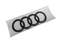 Emblém pre Audi Black Matte Rear 202 mm A7 Q3 Q5