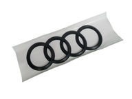 Emblém pre Audi Black Matte Rear 202 mm A7 Q3 Q5 Emblém pre Audi Black Matte Rear 202 mm A7 Q3 Q5