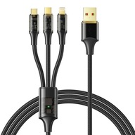 Kábel Mcdodo 3v1 USB-C / Lightning / Micro USB,