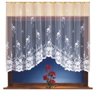 POĽSKÁ ZÁCLONA ŽAKURDOVÁ ZÁCLONA BIELA 300X150 POĽSKÁ ZÁCLONA ŽAKURDOVÁ ZÁCLONA BIELA 300X150