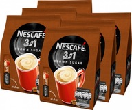 NESCAFE rozpustný hnedý cukor 3v1 10x16,5g x6 NESCAFE rozpustný hnedý cukor 3v1 10x16,5g x6