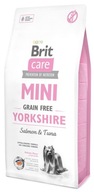 BRIT CARE Mini bezobilný Yorkshire 2 kg
