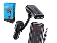 Bezdrôtový FM prijímač do auta BT 2x USB Bezdrôtový FM prijímač do auta BT 2x USB