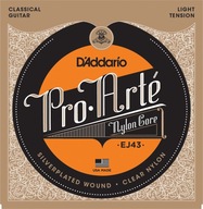 Struny pre klasickú gitaru D'Addario PRO-ARTE EJ43