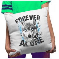 Vankúš Forever Alone Introvert Wolf Vankúš Vankúš Forever Alone Introvert Wolf Vankúš