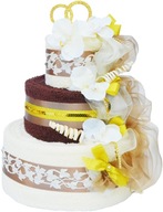 TORTA zo 6 HRUBÝCH utierok UTERÁKY s výšivkou VYŠÍVKY TORTA zo 6 HRUBÝCH utierok UTERÁKY s výšivkou VYŠÍVKY