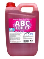 TEKUTINA DO TURISTICKEJ WC ABC WC 5L ČERVENÁ TEKUTINA DO TURISTICKEJ WC ABC WC 5L ČERVENÁ