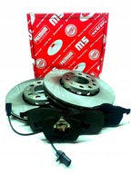 DISK + DESTIČKY PREDNÉ VW PASSAT AUDI A4 B5 288MM